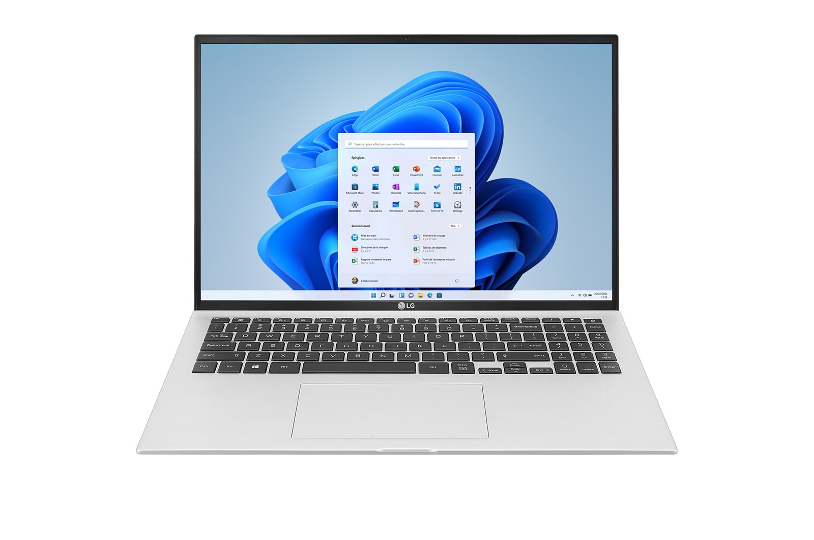 LG gram 16Z90P | Windows 11 Home | 16'' 1.2kg | Intel® Core™ i5 | RAM 16Go | SSD 512Go NVME, LG 16Z90P-G.AA56F