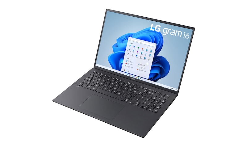 LG gram 16Z90P | Windows 11 Home | 16'' 1.2kg | Intel® Core™ i7 | RAM 16Go | SSD 256Go NVME, LG 16Z90P-G.AA72F