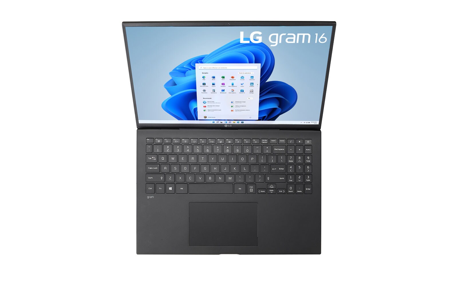 LG gram 16Z90P | Windows 11 Home | 16'' 1.2kg | Intel® Core™ i7 | RAM 16Go | SSD 512Go NVME, LG 16Z90P-G.AA75F