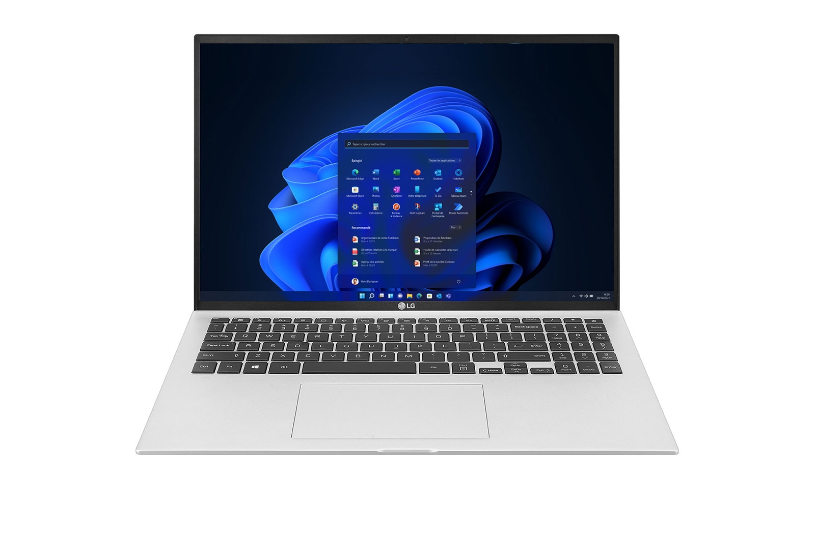 LG gram 16Z90P | Windows 11 Pro | 16'' 1.2kg | Intel® Core™ i5 | RAM 16Go | SSD 512Go NVME, LG 16Z90P-G.AP56F