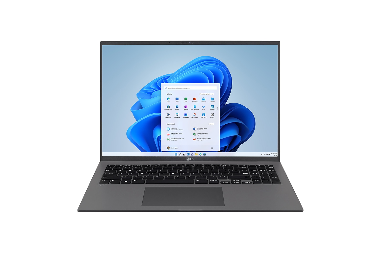 LG gram 16Z90Q | Windows 11 Home Plus | 16" 1 199g | Intel® Core™ i7 | RAM 16Go | SSD 1To NVMe™, LG 16Z90Q-G.AA79F