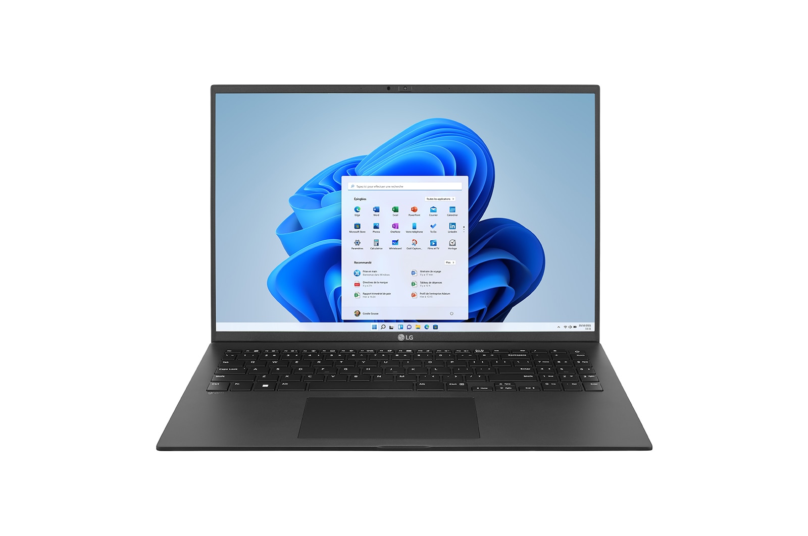 LG gram 16Z90Q | Windows 11 Home Advanced | 16" 1 199g | Intel® Core™ i7 | RAM 32Go | SSD 1To NVMe™, LG 16Z90Q-G.AD78F
