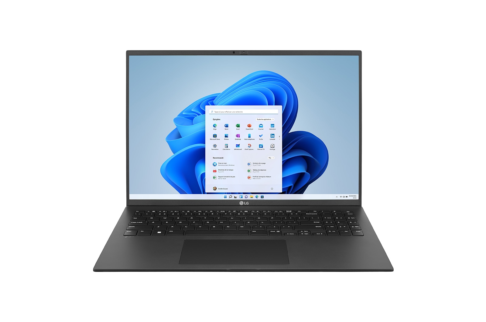 LG gram 16Z90Q | Windows 11 Home Advanced | 16" 1 199g | Intel® Core™ i7 | RAM 32Go | SSD 2To NVMe™, LG 16Z90Q-G.AD7BF