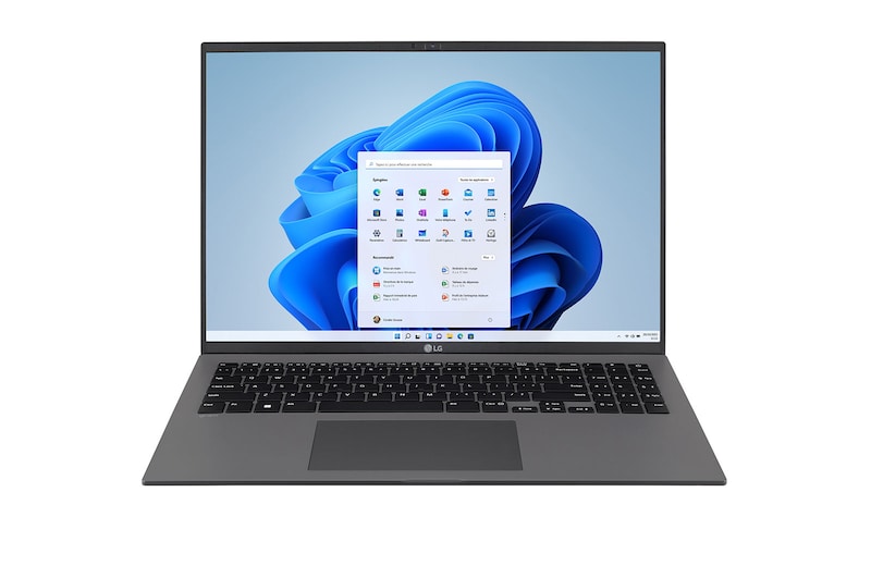 LG gram 16Z90R | Windows 11 Home Advanced | 16" 1199g | Intel® Core™ i7 | RAM 32Go | SSD 512Go NVMe™, LG 16Z90R-G.AD76F