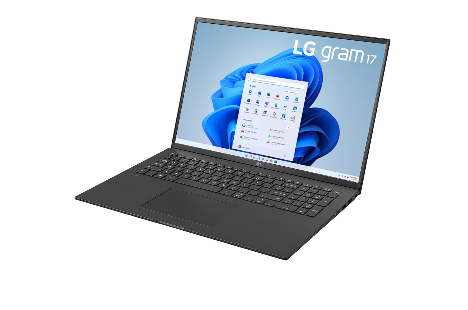 LG Code : MYLG-200<br>LG gram 17Z90P | Windows 11 Home | 17'' 1.3kg | Intel® Core™ i7 | RAM 16Go | SSD 256Go NVME, LG 17Z90P-G.AA72F