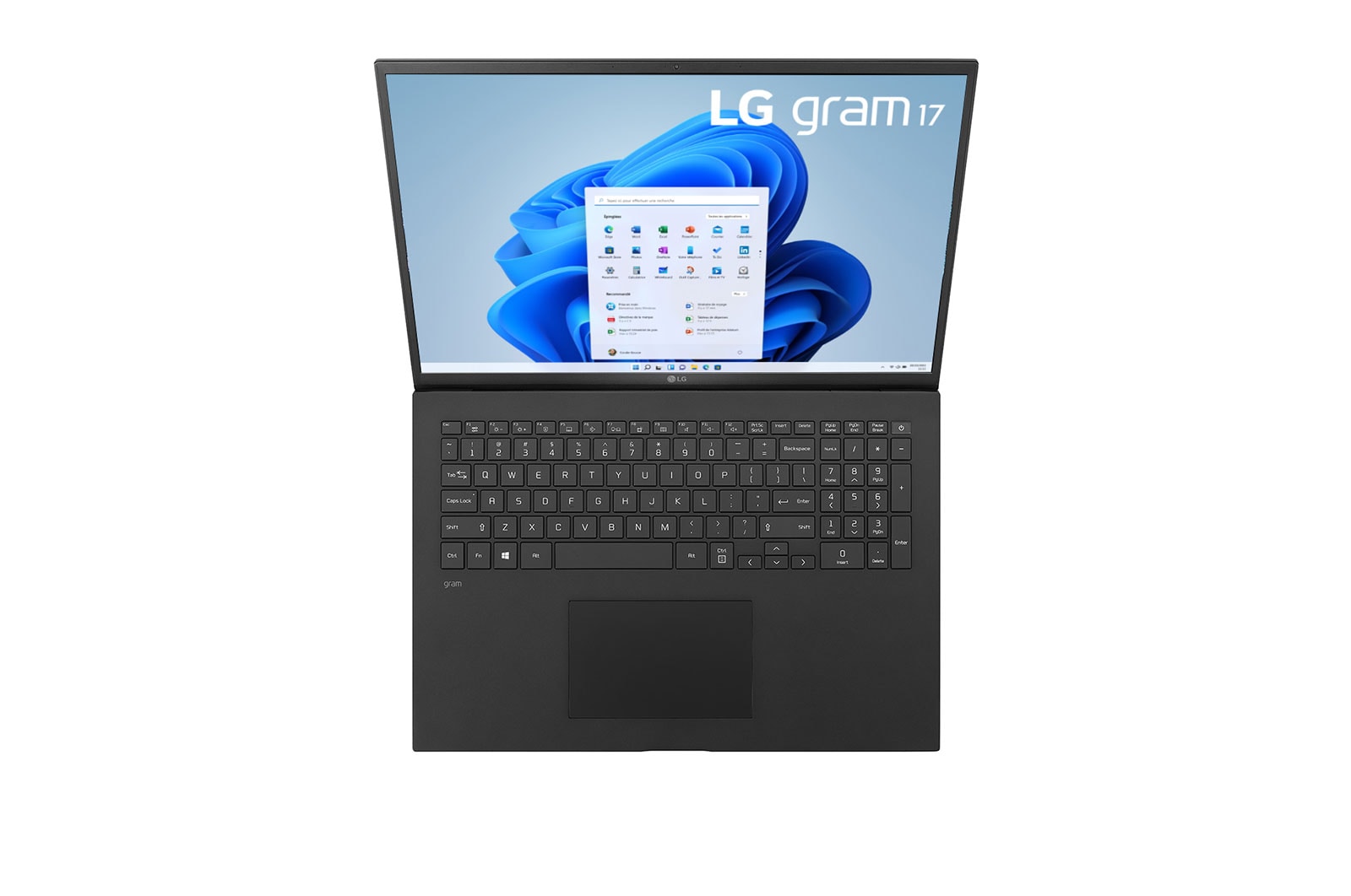 LG gram 17Z90P | Windows 11 Home | 17'' 1.3kg | Intel® Core™ i7 | RAM 16Go | SSD 1To NVME, LG 17Z90P-G.AA78F