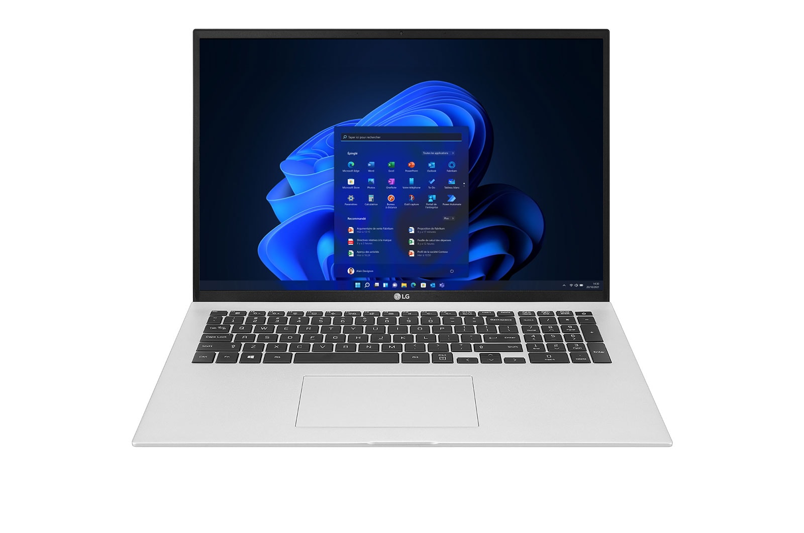 LG gram 17Z90P | Windows 11 Pro | 17'' 1.3kg | Intel® Core™ i5 | RAM 16Go | SSD 512Go NVME, LG 17Z90P-G.AP56F