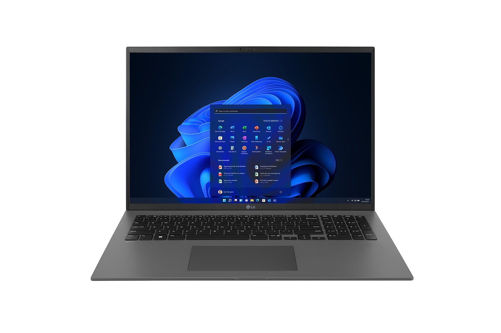 LG gram 17Z90Q | Windows 11 Pro | 17" 1 350g | Intel® Core™ i7 | RAM 16Go | SSD 1To NVMe™, LG 17Z90Q-G.AP79F