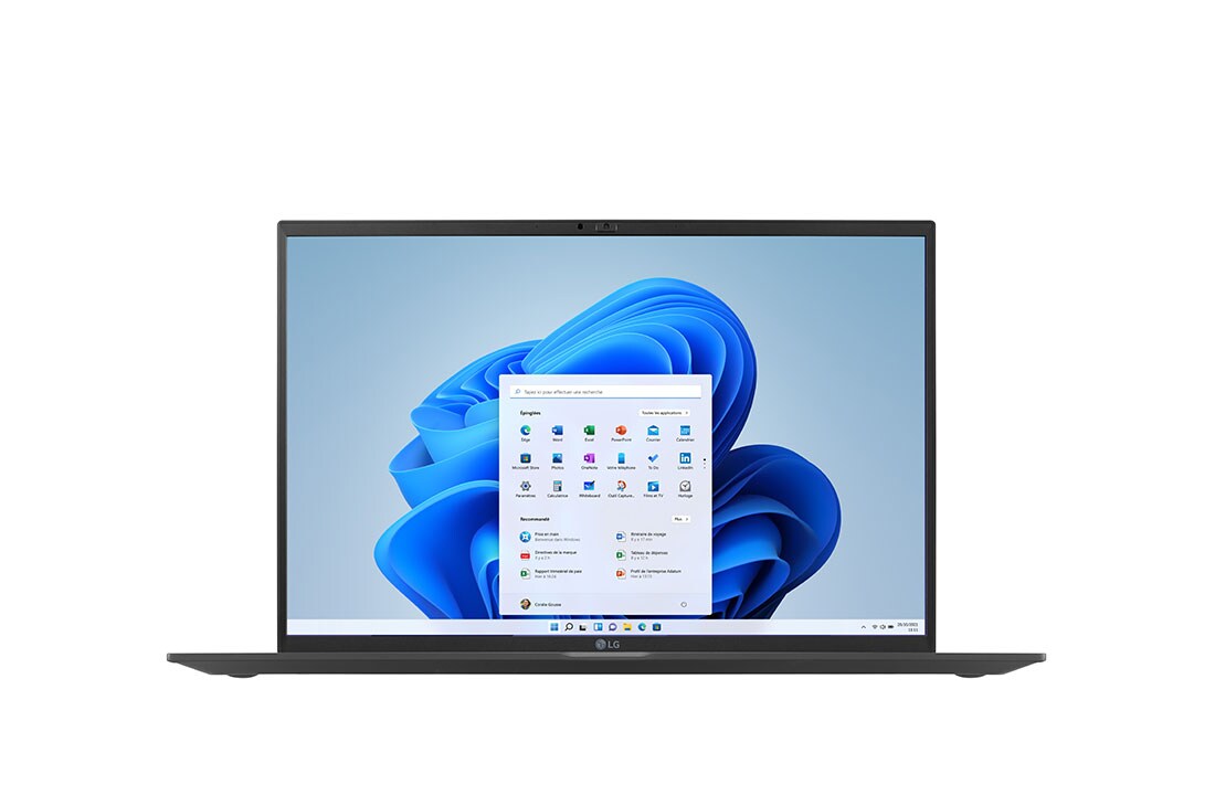 LG gram 17Z90R | Windows 11 Home Plus | 17" 1350g | Intel® Core™ i7 | RAM 16Go | SSD 1To NVMe™, LG 17Z90R-G.AA78F