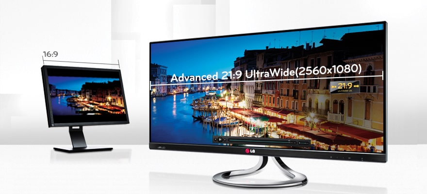 Moniteur 29'' LED IPS Format 21/9ème - LG 29EA93 | LG FR