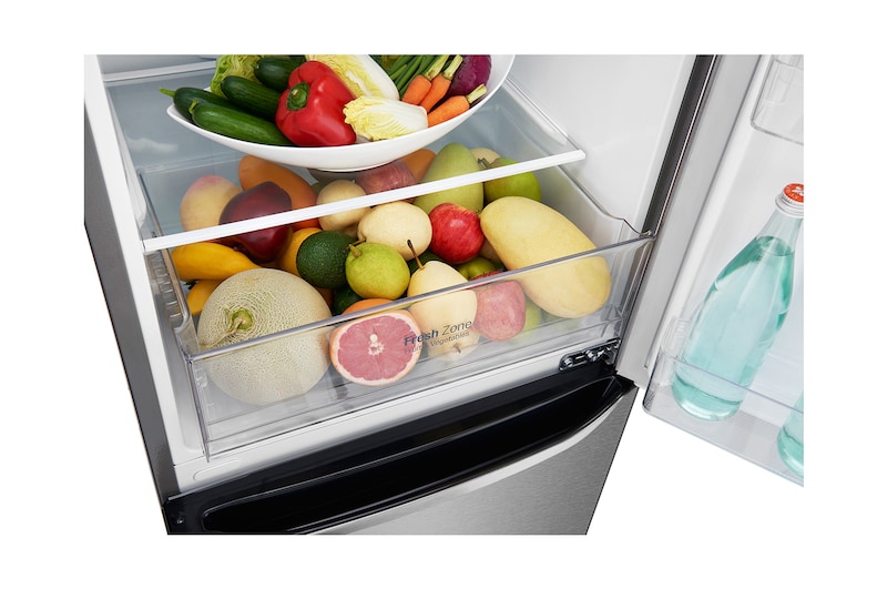 LG Réfrigérateur combiné | Total No Frost | Compresseur linéaire inverter | Smart Diagnosis™ | A++, LG GB4816SDS