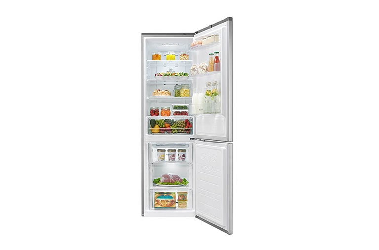 LG Réfrigérateur combiné | Total No Frost | Compresseur linéaire inverter | Smart Diagnosis™ | Moist Balance Crisper | A++, LG GB6106SPS