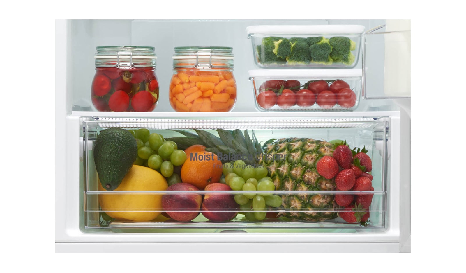 LG Réfrigérateur combiné | Total No Frost | Compresseur linéaire inverter | Smart Diagnosis™ | Moist Balance Crisper | A++, LG GB6106SWH