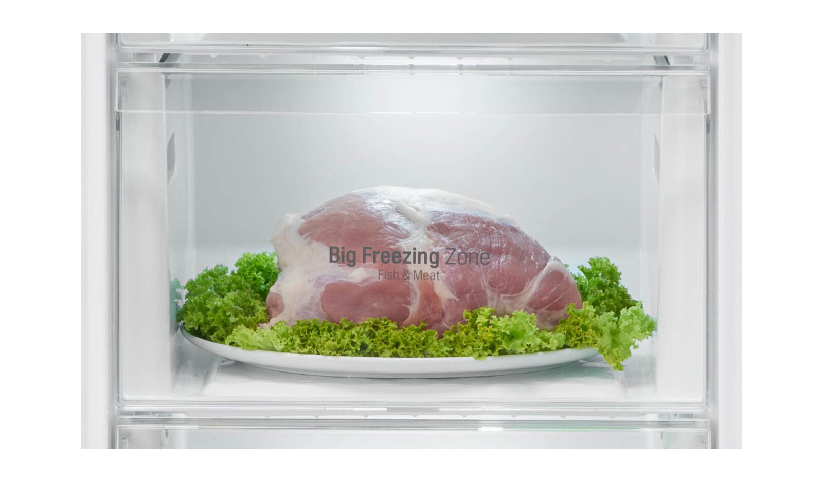 LG Réfrigérateur combiné | Total No Frost | Compresseur linéaire inverter | Smart Diagnosis™ | Moist Balance Crisper | A++, LG GB6106SWH