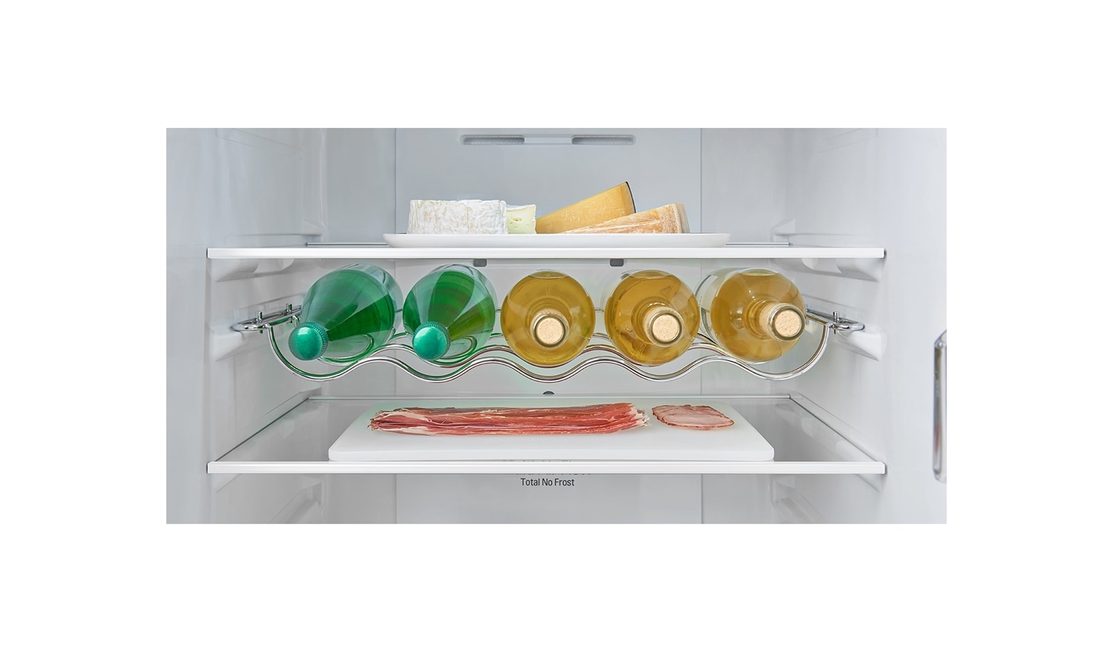 LG Réfrigérateur combiné | 343L | Compresseur linéaire |Total No Frost | Chiller Box | Smart Diagnosis | A+++, LG GB6338SPS