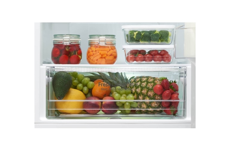 LG Réfrigérateur combiné | 343L | Compresseur linéaire |Total No Frost | Chiller Box | Smart Diagnosis | A+++, LG GB6338SPS
