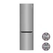 Vue avant de Réfrigérateur combiné | Total No Frost | Compresseur linéaire inverter | 37dB | Moist Balance Crisper | Fresh converter  LG GB6388SSA