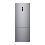 LG Réfrigérateur Combiné  70cm | 462L | E | 41dB(C) | Total No Frost | Compresseur Smart Inverter, LG GBB566PZHZN