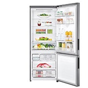 LG Réfrigérateur Combiné  70cm | 462L | E | 41dB(C) | Total No Frost | Compresseur Smart Inverter, LG GBB566PZHZN