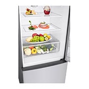 LG Réfrigérateur Combiné  70cm | 462L | E | 41dB(C) | Total No Frost | Compresseur Smart Inverter, LG GBB566PZHZN