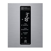 LG Réfrigérateur Combiné  70cm | 462L | E | 41dB(C) | Total No Frost | Compresseur Smart Inverter, LG GBB566PZHZN