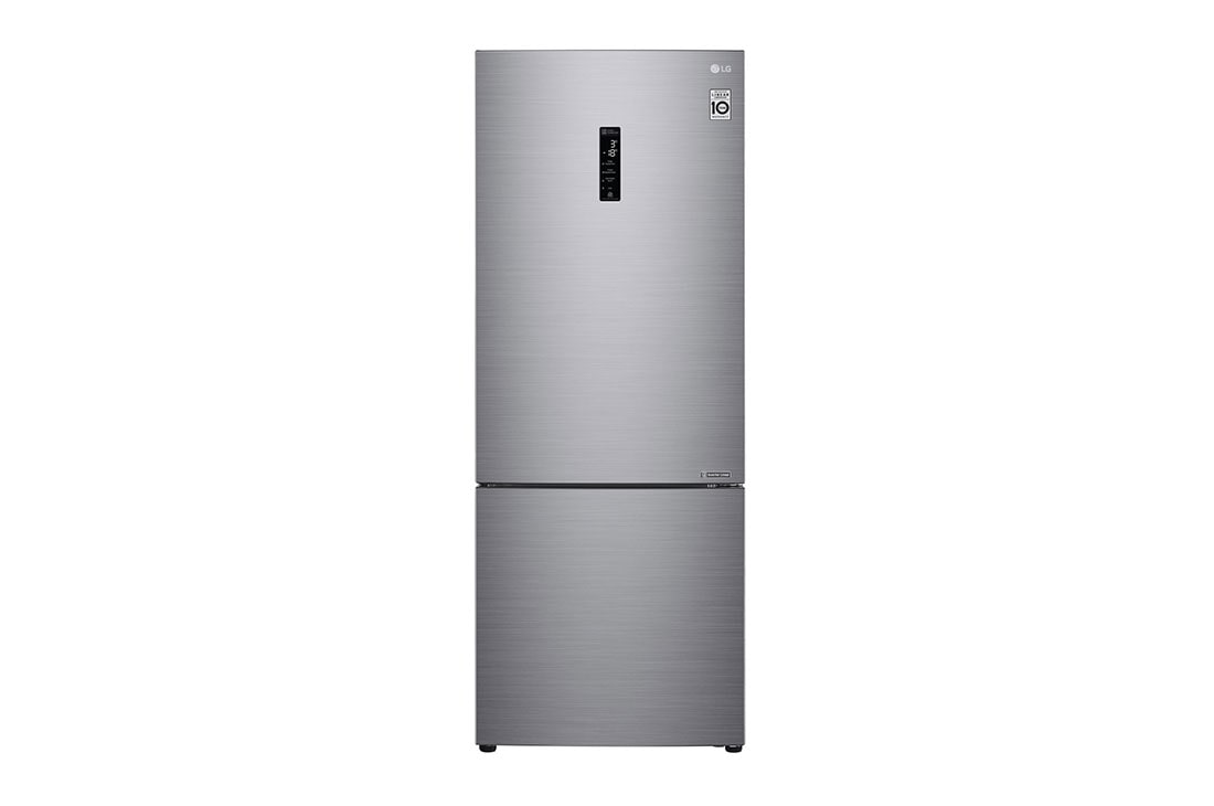 LG Réfrigérateur Combiné  70cm | 462L | E | 41dB(C) | Total No Frost | Compresseur Smart Inverter, LG GBB566PZHZN