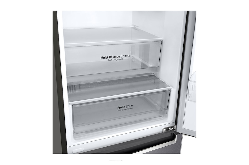 LG Réfrigérateur combiné | 341L | 35dB(B) | Door Cooling+ | Compresseur Smart Inverter, LG GBB61DSJEN