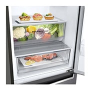 LG Réfrigérateur combiné | 341L | 35dB(B) | Door Cooling+ | Compresseur Smart Inverter, LG GBB61DSJEN