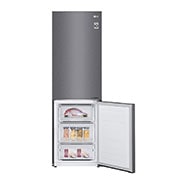 LG Réfrigérateur combiné | 341L | E | 36dB(C) | Total No Frost | Compresseur Linéaire Inverter, LG GBB61DSJZN