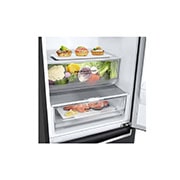 LG Réfrigérateur combiné | 341L | D | 35dB(B) | Door Cooling+™ | Compresseur Smart Inverter, LG GBB61MCGDN