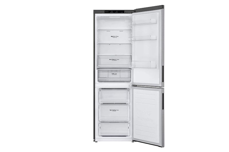 LG Réfrigérateur Combiné | 341L | 35dB | Door Cooling+, LG GBB61PZJEC