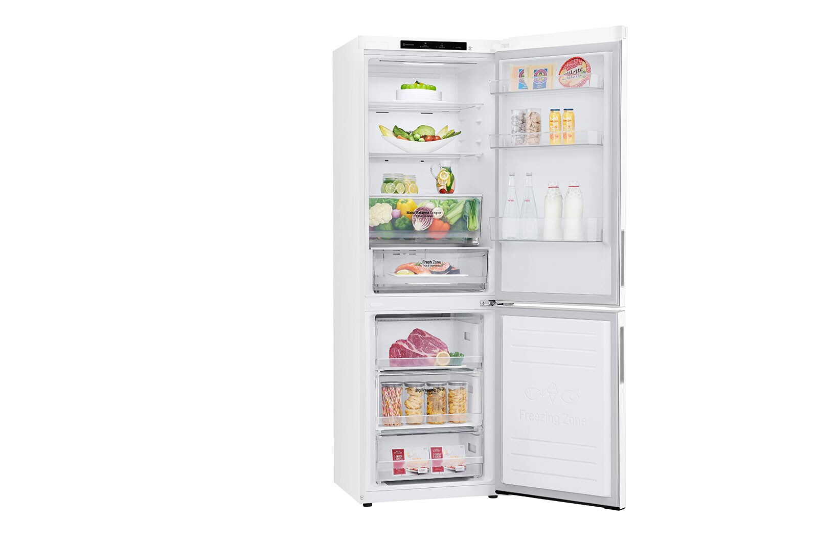 LG GBB61SWJEC Vue de côté