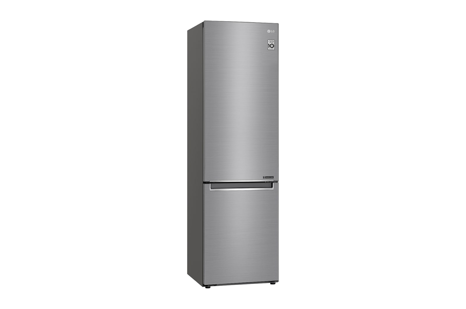 LG Réfrigérateur combiné | 384L | E | 36dB(C) | Total No Frost | Compresseur Linéaire Inverter  , LG GBB62PZJZN