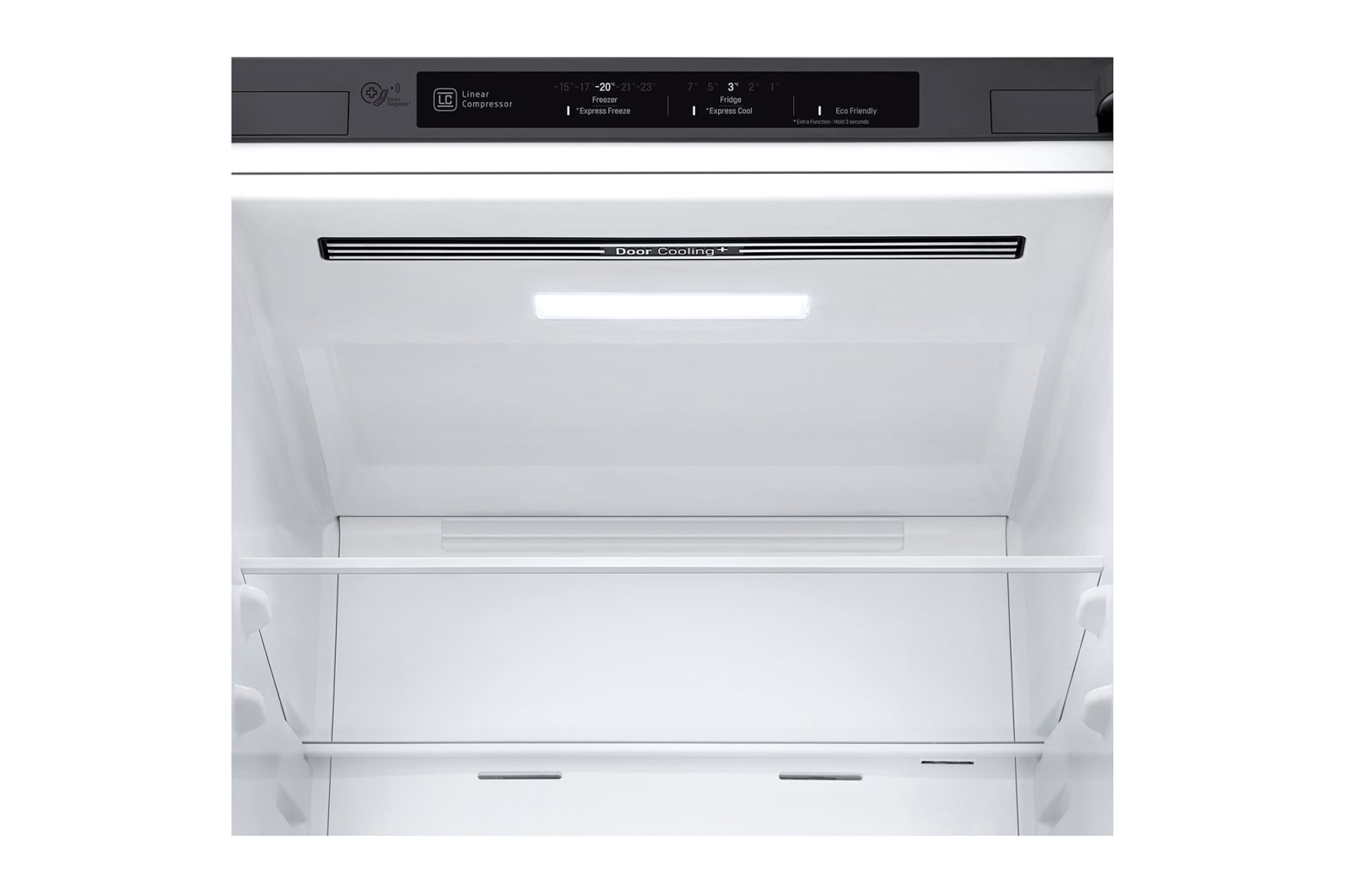 LG Réfrigérateur combiné | 384L | E | 36dB(C) | Total No Frost | Compresseur Linéaire Inverter  , LG GBB62PZJZN
