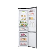 LG Réfrigérateur combiné | 384L | E | 36dB(C) | Total No Frost | Compresseur Linéaire Inverter  , LG GBB62PZJZN