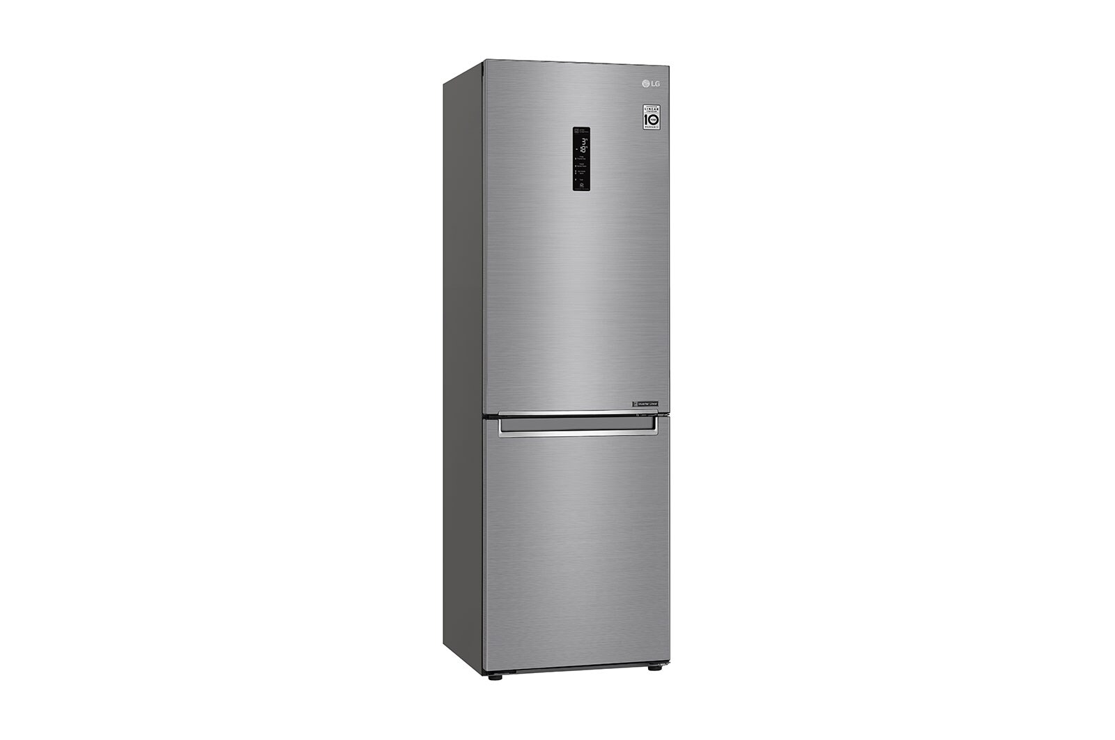 LG Réfrigérateur combiné | 341L | E  | 36dB | Total No Frost | Compresseur Linéaire Inverter, LG GBB71PZDZN