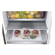 LG Réfrigérateur combiné | 341L | E  | 36dB | Total No Frost | Compresseur Linéaire Inverter, LG GBB71PZDZN