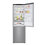 LG Réfrigérateur combiné 341L | Total No Frost  | Compresseur linéaire inverter | Smart Diagnosis™ | 36dB(C) | Moist Balance Crisper | Fresh converter , LG GBB71PZEZN