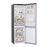 LG Réfrigérateur combiné 341L | Total No Frost  | Compresseur linéaire inverter | Smart Diagnosis™ | 36dB(C) | Moist Balance Crisper | Fresh converter , LG GBB71PZEZN