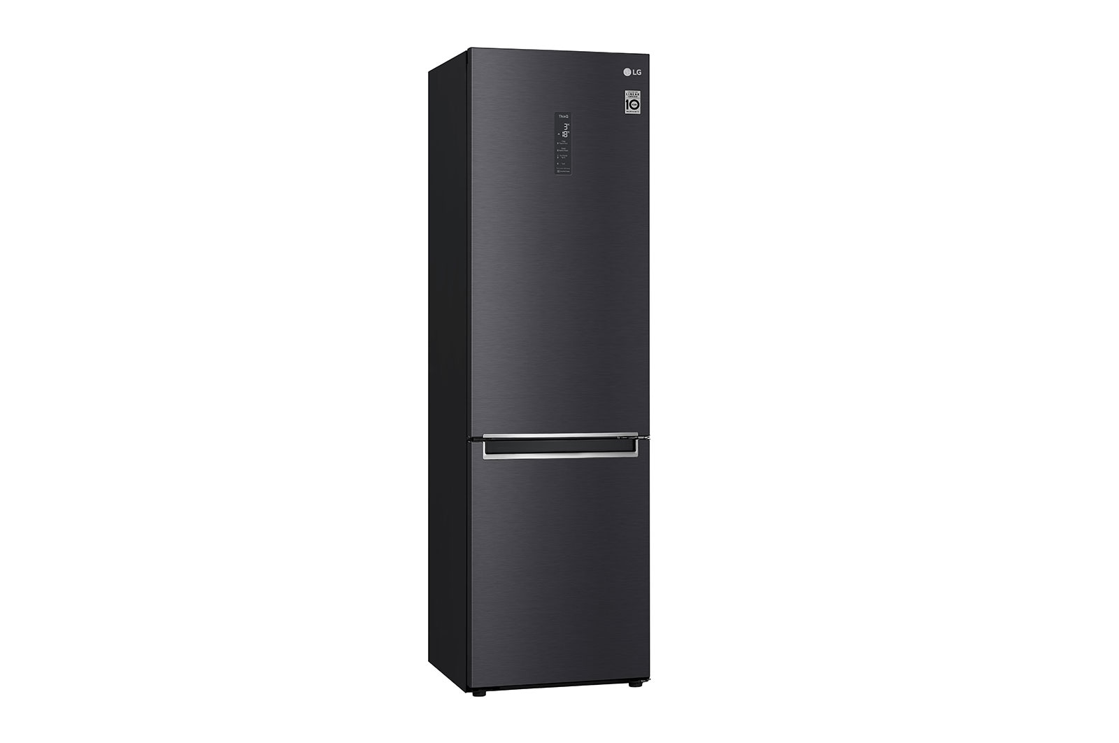 LG Réfrigérateur combiné | 384L | 35dB(B) | Door Cooling+ | Compresseur Smart Inverter, LG GBB72MCDEN
