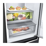 LG Réfrigérateur combiné | 384L | 35dB(B) | Door Cooling+ | Compresseur Smart Inverter, LG GBB72MCDEN