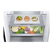 LG Réfrigérateur combiné | 384L | 35dB(B) | Door Cooling+ | Compresseur Smart Inverter, LG GBB72MCDEN