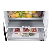 LG Réfrigérateur combiné | 384L | 35dB(B) | Door Cooling+ | Compresseur Smart Inverter, LG GBB72MCDEN