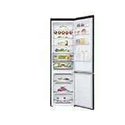 LG Réfrigérateur combiné | 384L | E | 36dB(C) | Total No Frost | Compresseur Linéaire Inverter  , LG GBB72MCDZN
