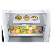 LG Réfrigérateur combiné | 384L | E | 36dB(C) | Total No Frost | Compresseur Linéaire Inverter  , LG GBB72MCDZN