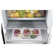 LG Réfrigérateur combiné | 384L | E | 36dB(C) | Total No Frost | Compresseur Linéaire Inverter  , LG GBB72MCDZN