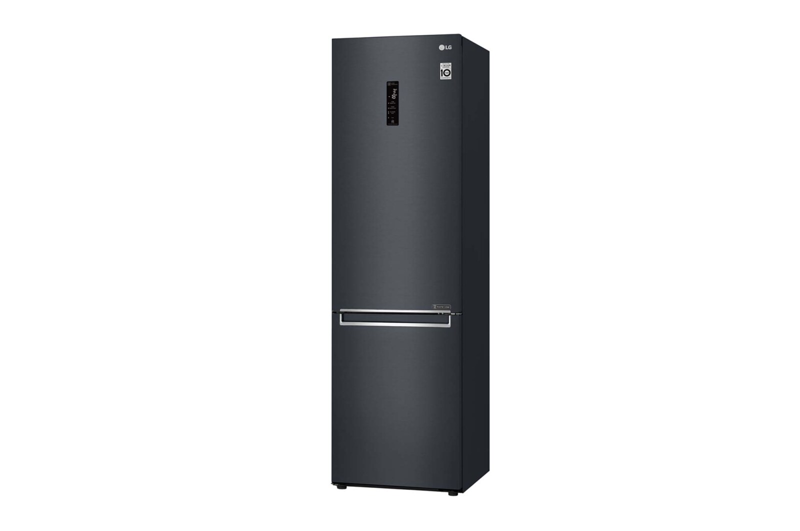 LG Réfrigérateur combiné | 384L | E | 36dB(C) | Total No Frost | Compresseur Linéaire Inverter  , LG GBB72MCDZN
