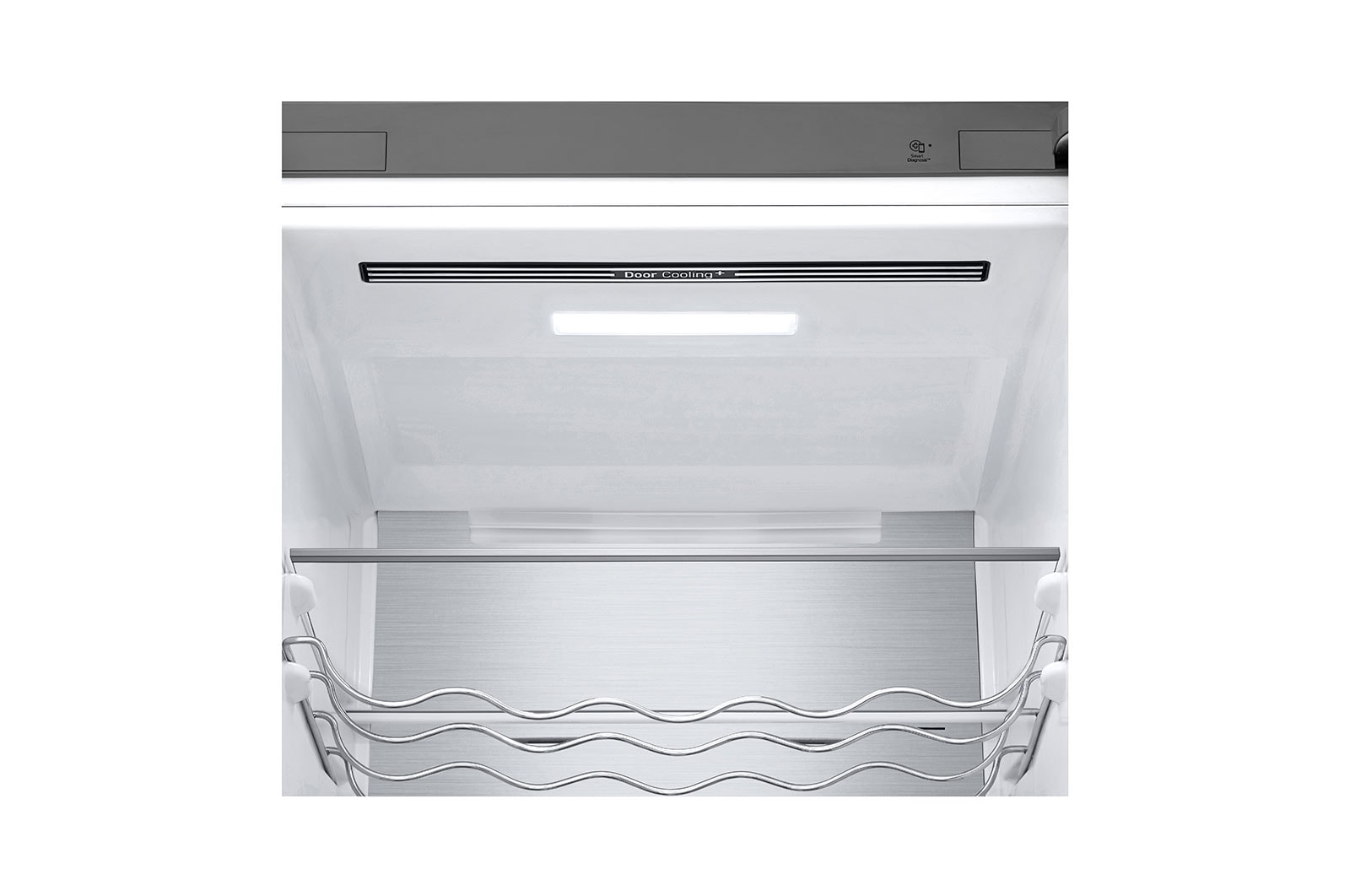 LG Réfrigérateur combiné | 384L | 35dB(B) | DoorCooling+ | Compresseur Linéaire Inverter, LG GBB72NSUCN