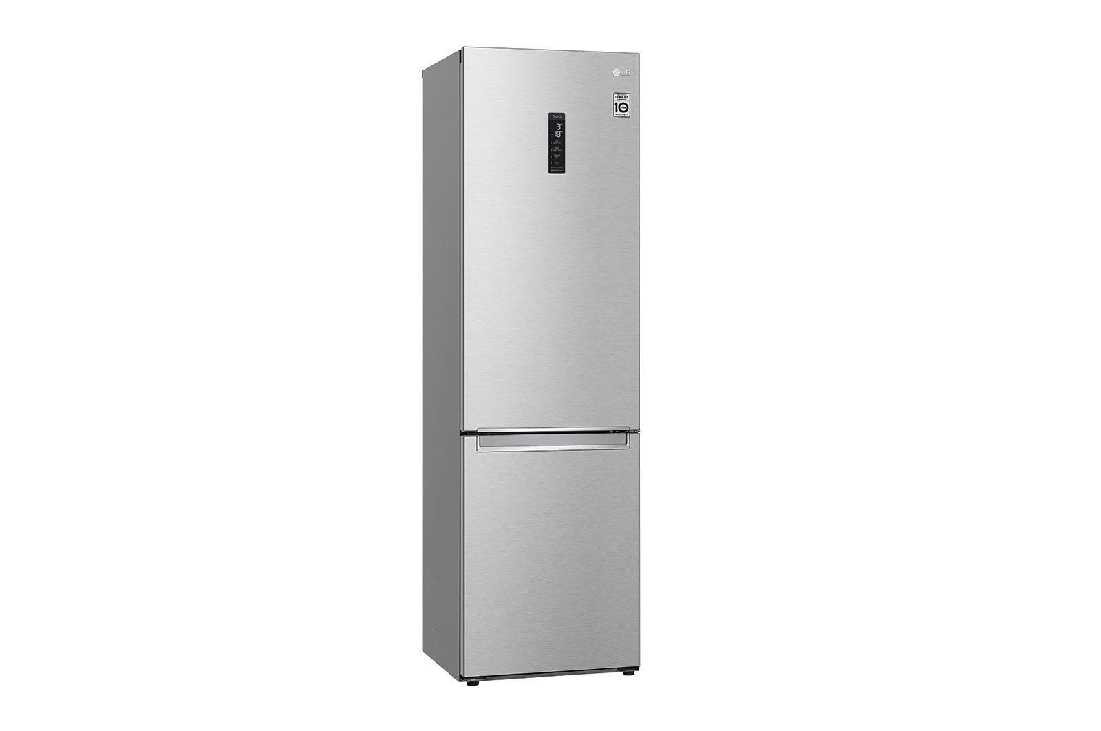 LG Réfrigérateur combiné | 384L | 35dB(B) | DoorCooling+ | Compresseur Linéaire Inverter, LG GBB72NSUCN