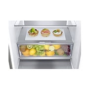 LG Réfrigérateur combiné | 384L | 35dB(B) | DoorCooling+ | Compresseur Linéaire Inverter, LG GBB72NSUCN